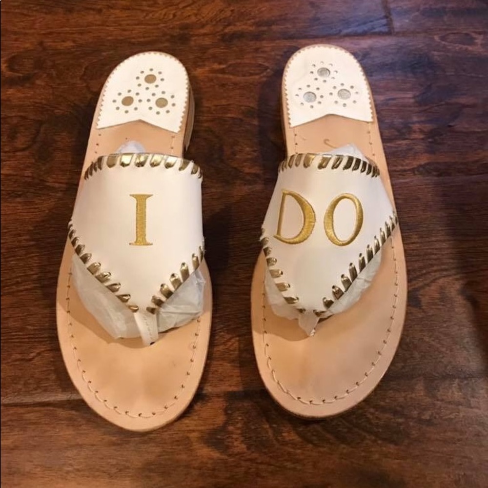 “I Do” sandals